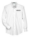Variant Image for DG620 - Devon & Jones Men's Crown Collection® Broadcloth Woven Dress Shirt - Duco - Black 1C - E - Website Duco Accounting