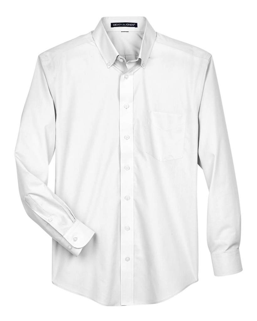 DG620 - Devon & Jones Men's Crown Collection® Broadcloth Woven Dress Shirt